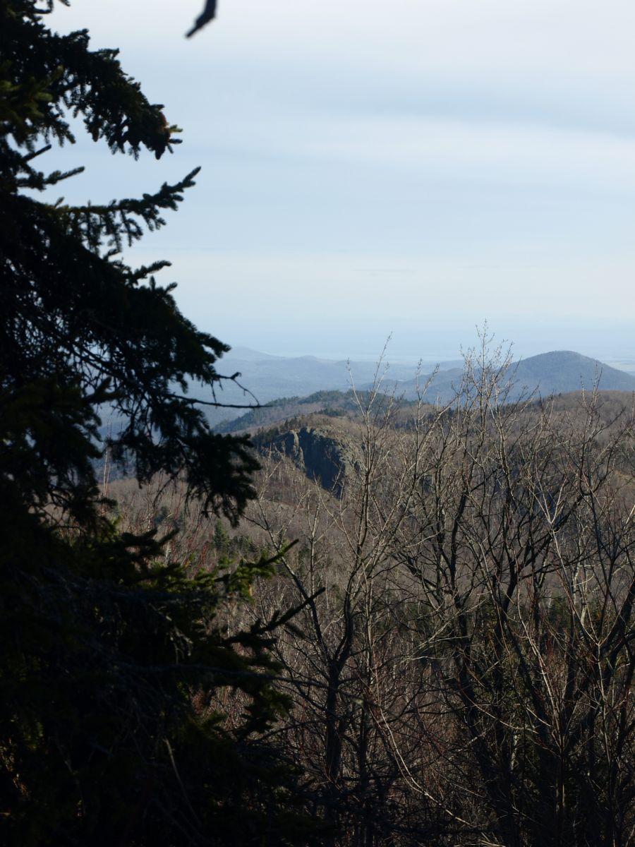 Owls Head Lookout from the ridge