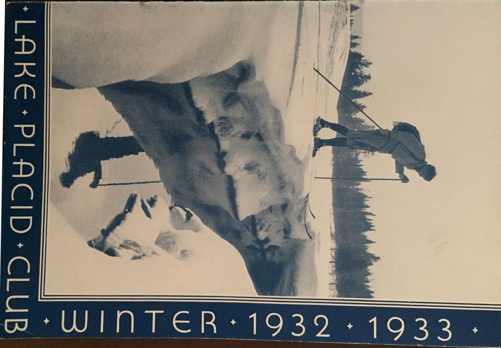 Pamphlet from the Lake Placid Club Pamphlet from the Lake Placid Club