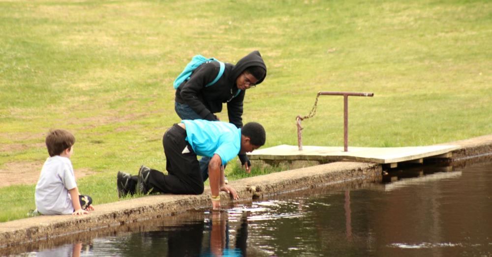 There's plenty of history, natural beauty, and tadpoles at John Brown Farm. There's plenty of history, natural beauty, and tadpoles at John Brown Farm.