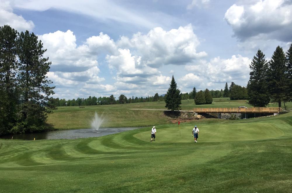 Craig Wood Golf Course signature hole 17 with new bridge! Craig Wood Golf Course signature hole 17 with new bridge!