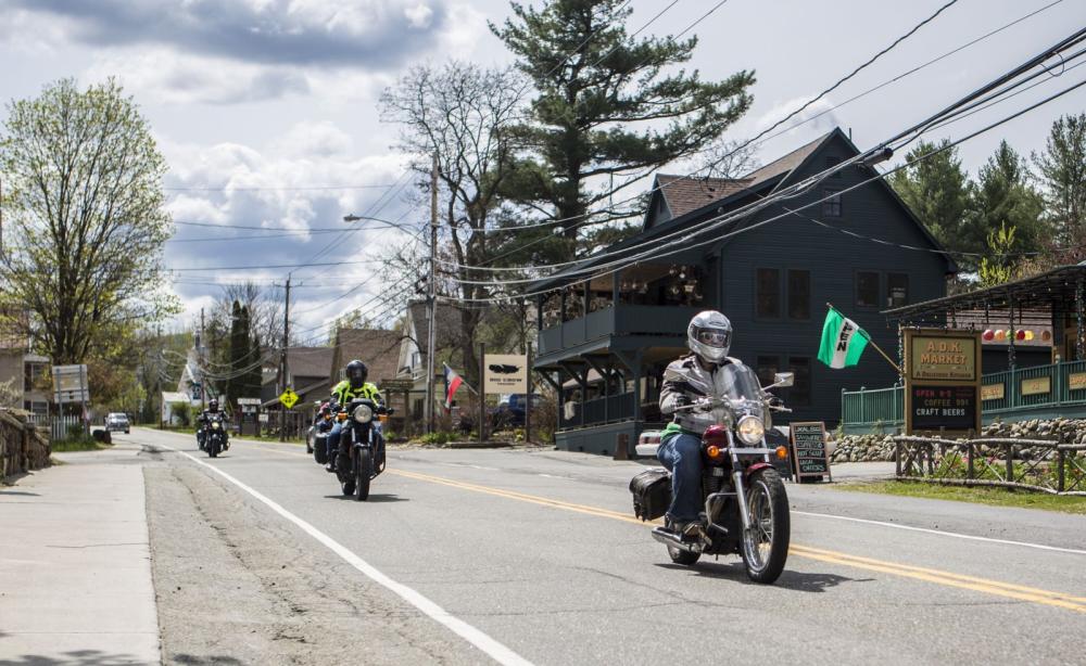 Riding through Keene is so pretty - lots of great little shops to stop at!