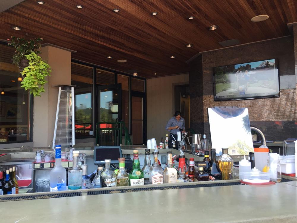 Watch the game outside on the deck! Watch the game outside on the deck!