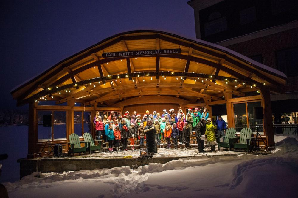 Christmas carols in the park!