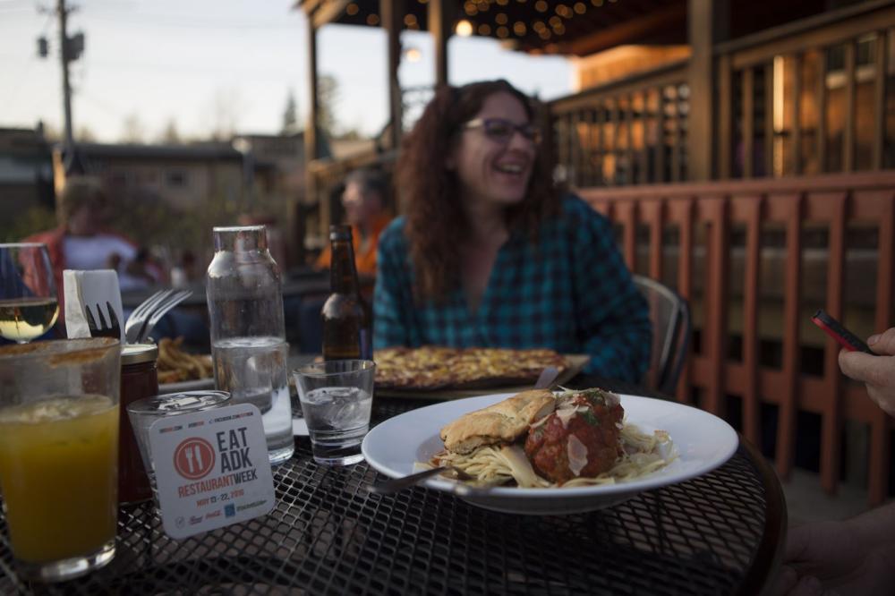 When the weather is warm - we choose the deck — of course!