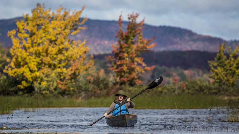 The paddling is still wonderful even this late in the season.