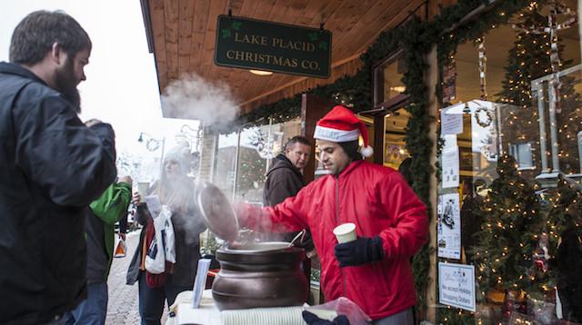 Staying warm is easy when there's comfort food in your hand, and in your tummy.