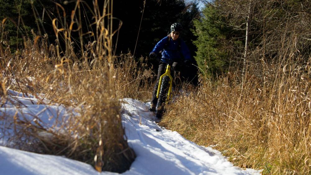 Yeah Thea! We now know what all the fat tire bike hype is about!