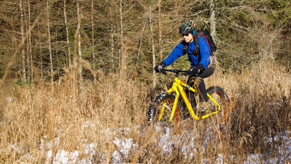 It was the perfect day to ride the trails. It was the perfect day to ride the trails.