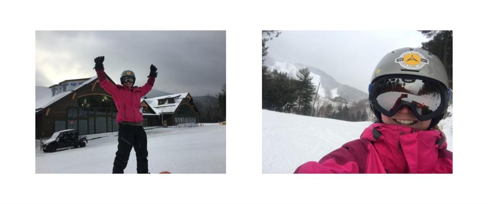 I took many breaks on the way down the mountain, and was very happy to have gotten to the bottom in one piece! I took many breaks on the way down the mountain, and was very happy to have gotten to the bottom in one piece!