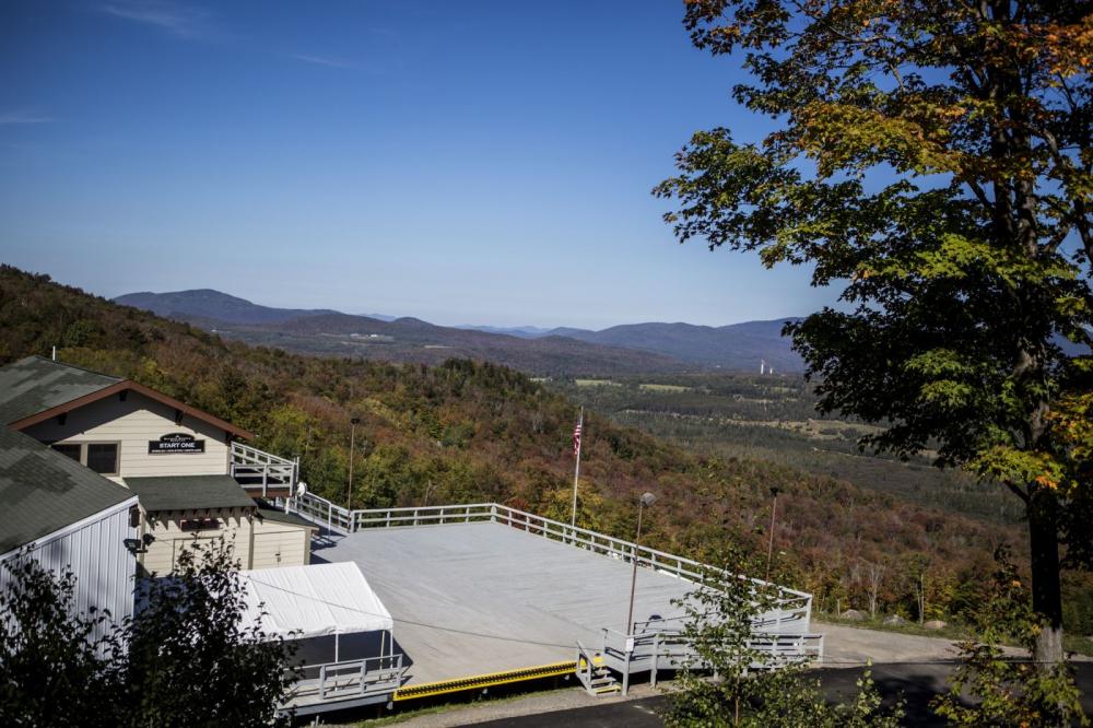 The spacious deck has plenty of room for sightseeing.