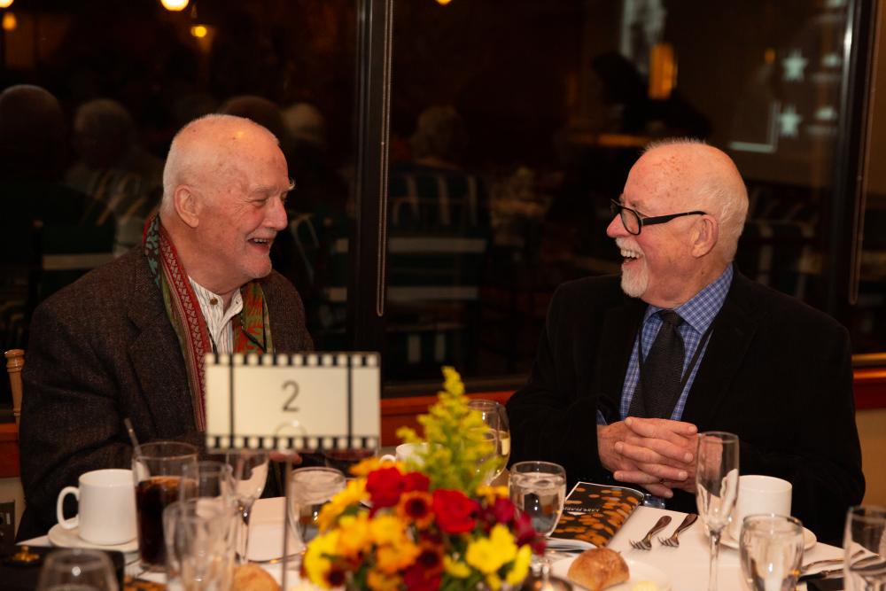 Russell Banks at Gala dinner.