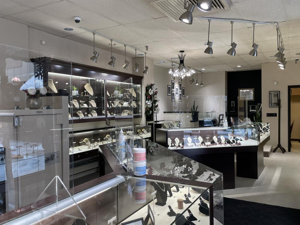 Inside the new Darrah Cooper Jewelers.