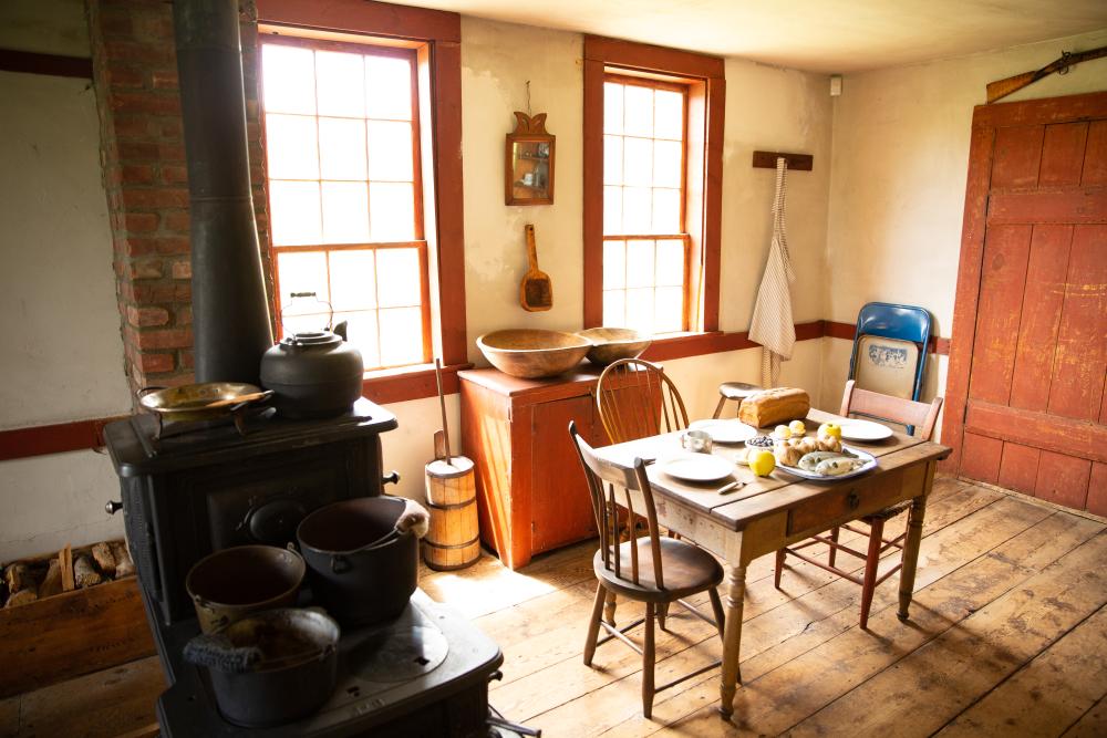 A display at John Brown's Farm.