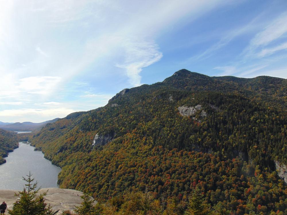 The scenic view from Indian Head on AMR lands.