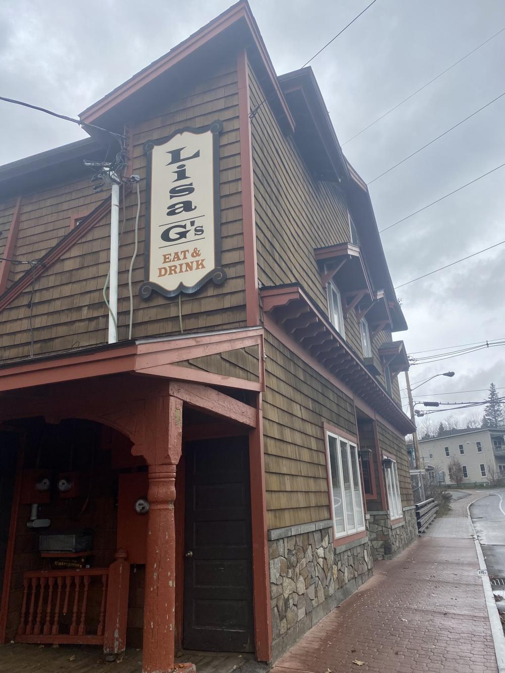 restaurant in brown building along the Chubb River