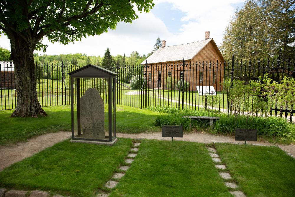 John Brown Farm and his resting place.