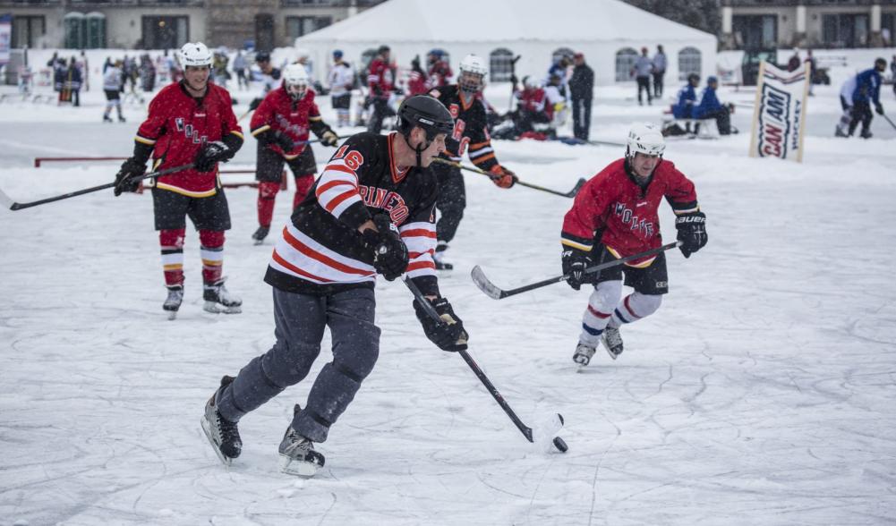 The CanAm hockey tournament