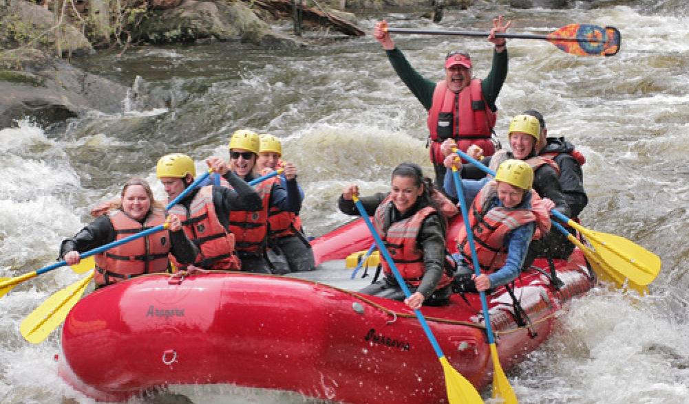 whitewater rafting