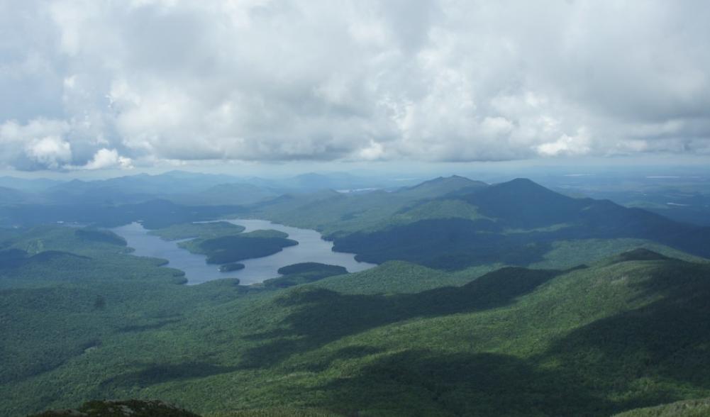 Lake Placid from Whiteface Mountain