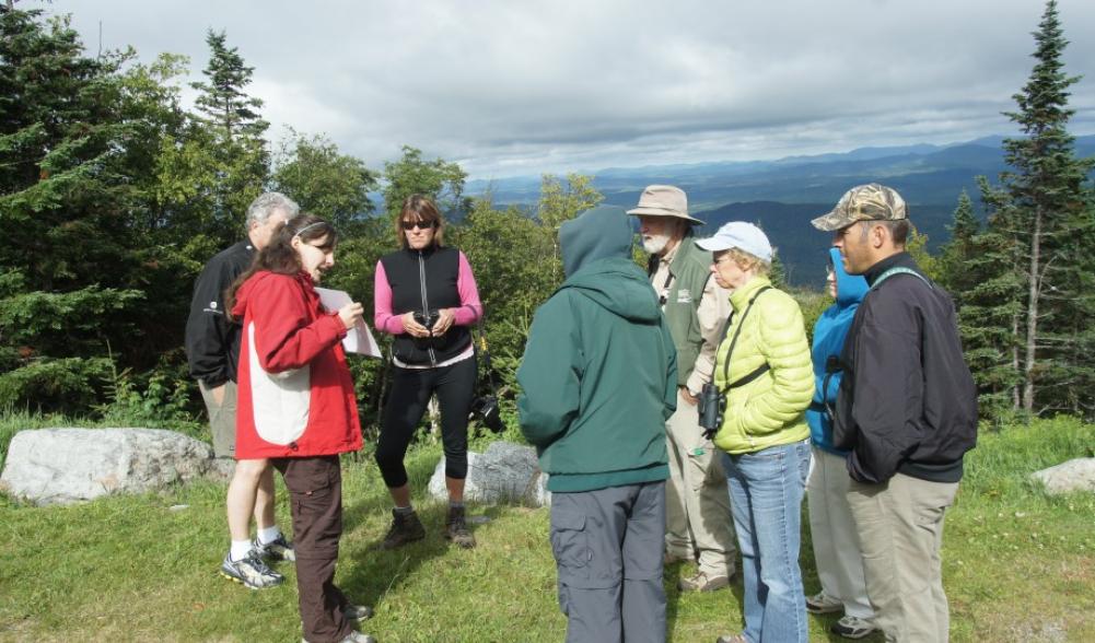 Kendra explaining Bicknell's