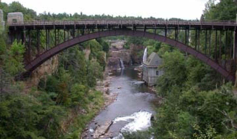 Ausable Chasm bridge