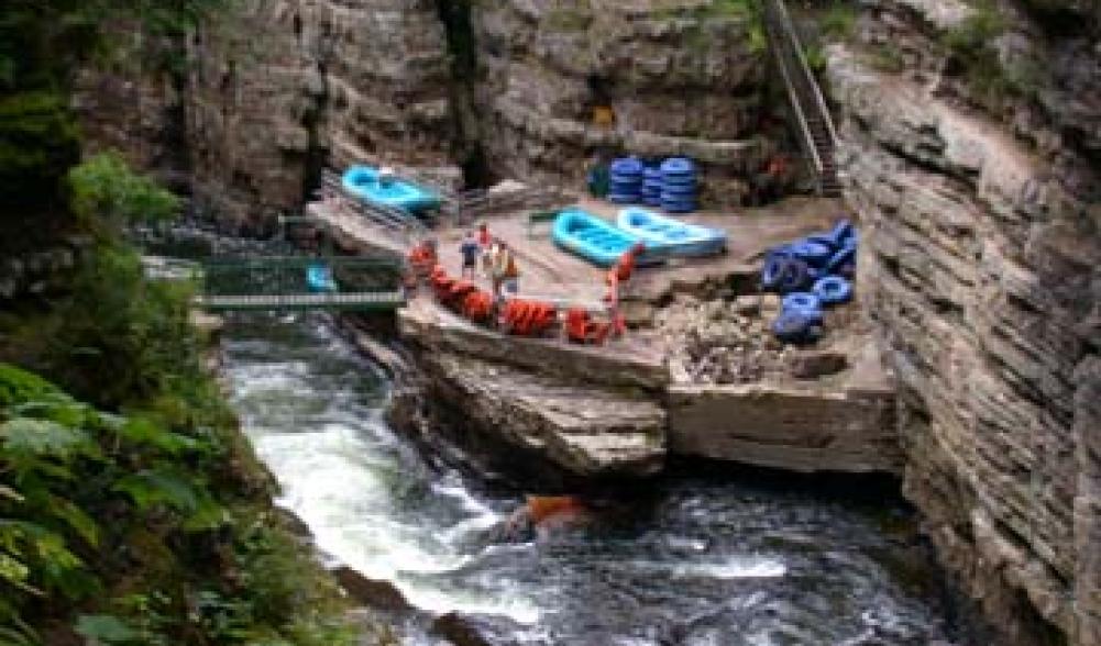 Ausable Chasm rafting