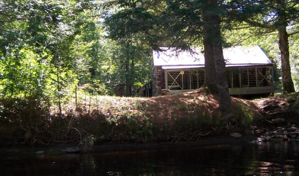 Historic log cabin