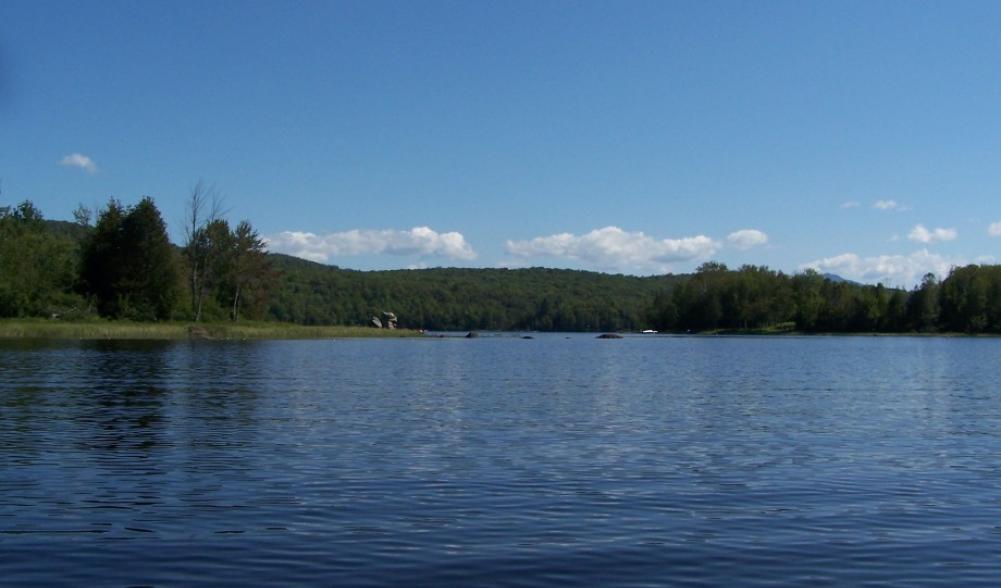 View from Newcomb boat launch