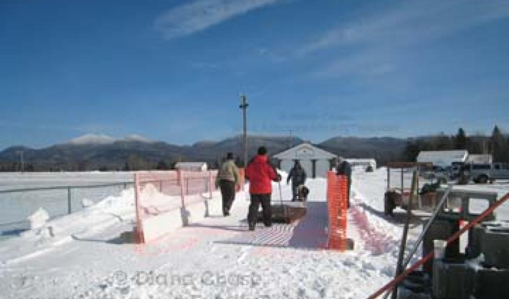 Snow Pull at the North Elba Show Grounds