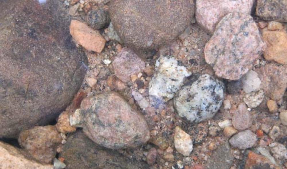 Rocks at Franklin Falls