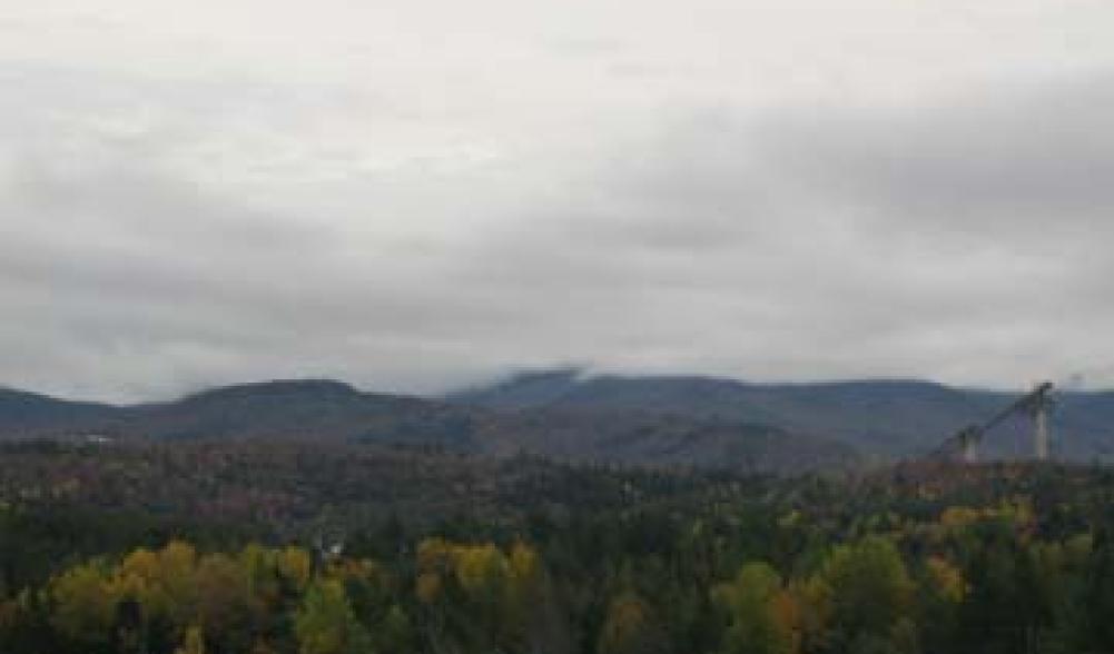 Autumn Leaves and the High Peaks