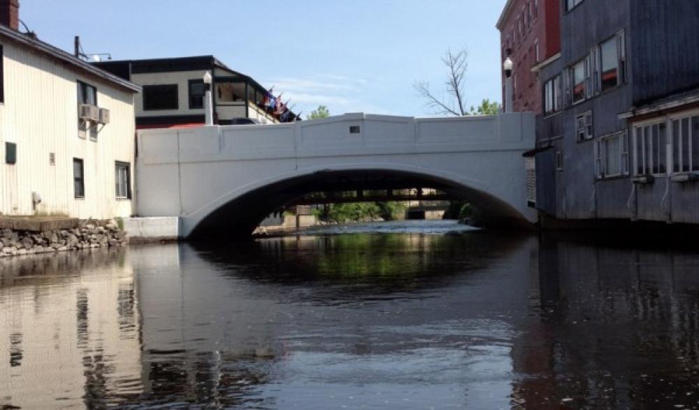 Saranac Lake canal