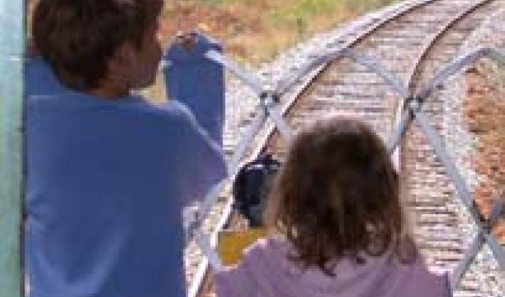 kids on Scenic Railroad