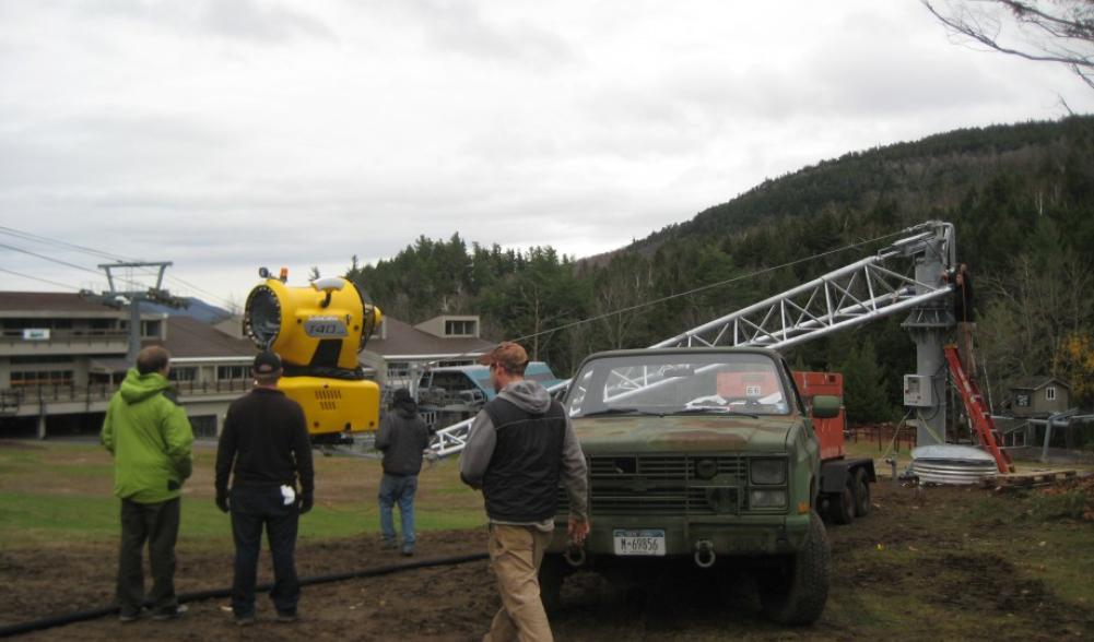 New snowmaking at Whiteface Mountain