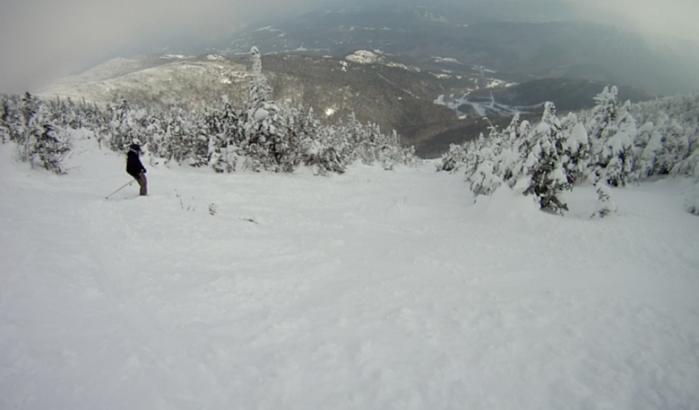 top of Slide 2 at Whiteface