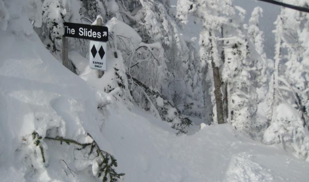 Entrance to The Slides at Whiteface Mountain Ski Area