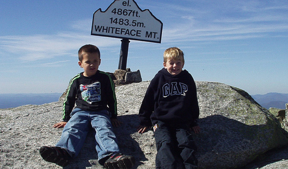 Kids on Whiteface Mountain, Lake Placid, NY