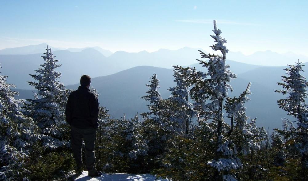 Winter Hiking in the Adirondacks, Lake Placid, NY