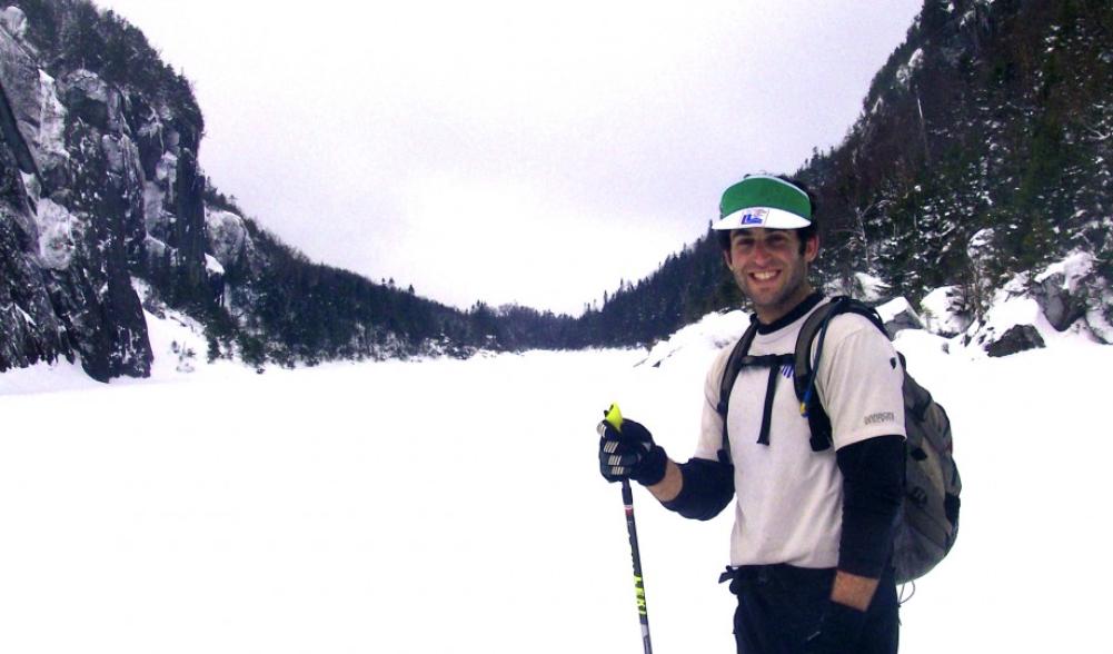 Happy to reach Avalanche Lake