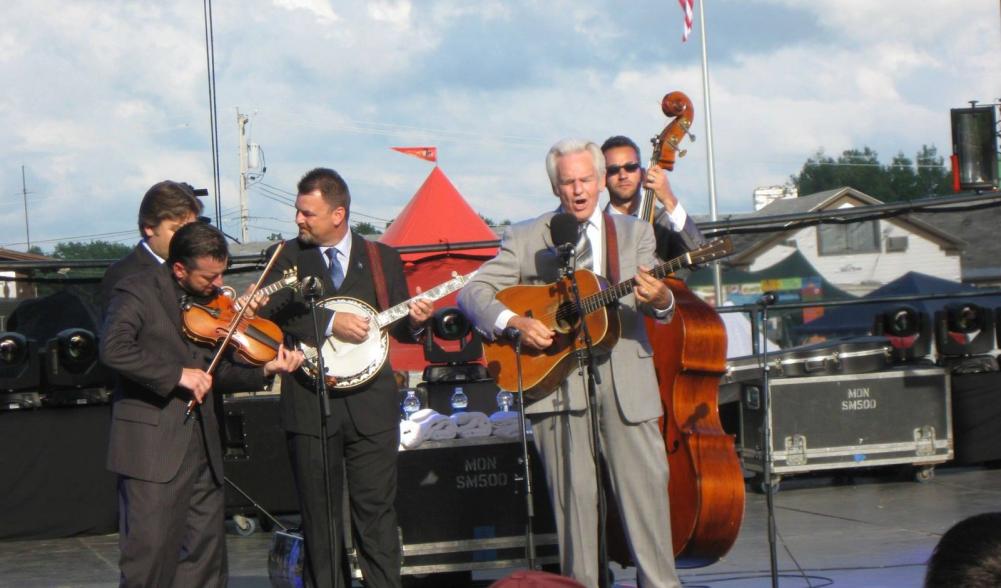 The Del McCoury Band entertained moe.down in August 2013.