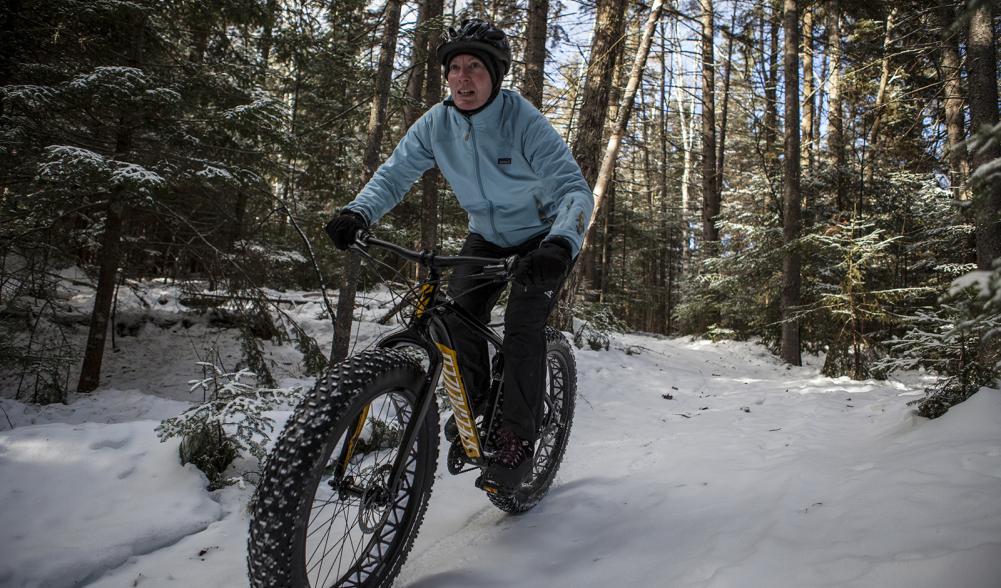 Riding on the Henry's Woods trails