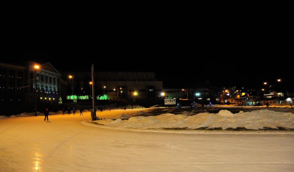 Skating at the Olympic Oval makes for an awesome night out!