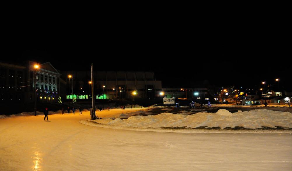 Skating at the Olympic Oval makes for an awesome night out!