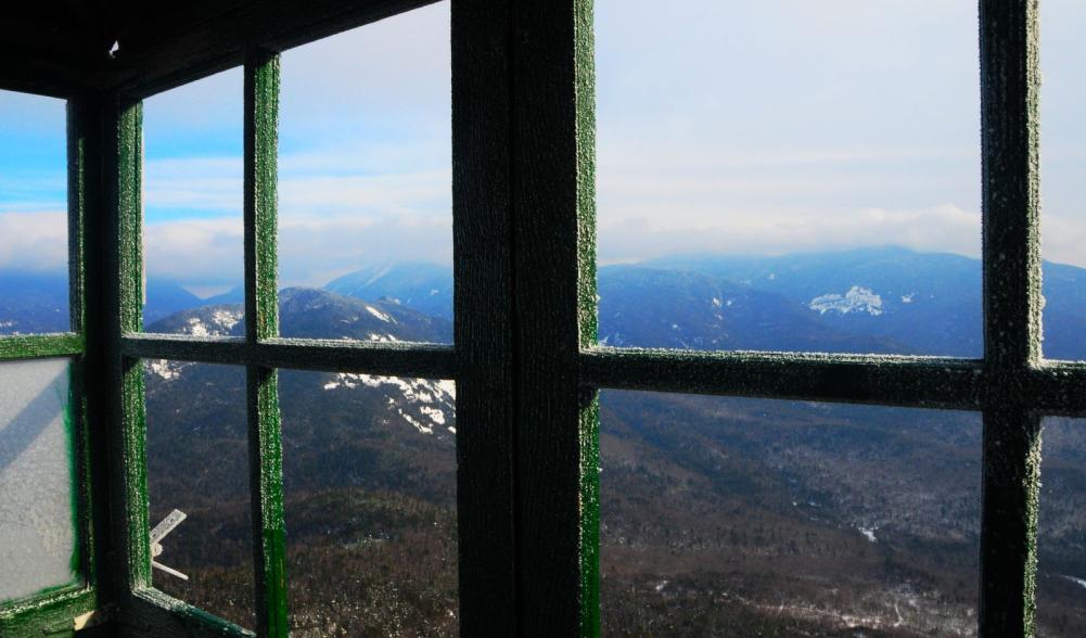 Looking towards the High Peaks.