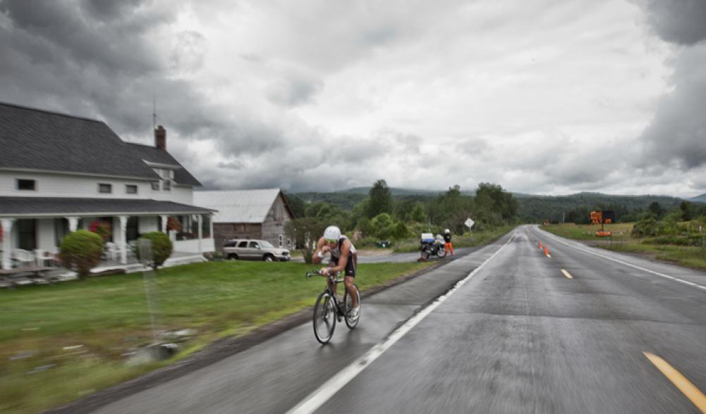 The elevation change in the climb out of Lake Placid can be quite deceiving.