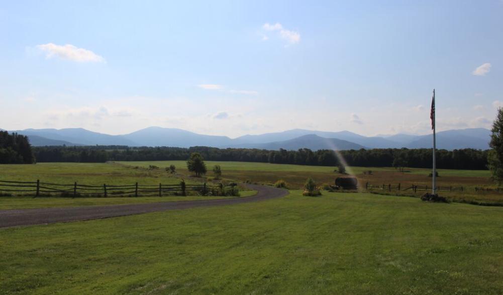 The fields of Heaven Hill Farm now (Photo courtesy of Adirondack Foundation)