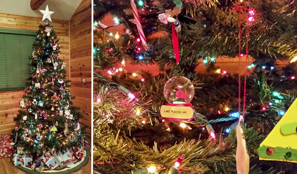 A tree full of Lake Placid holiday memories