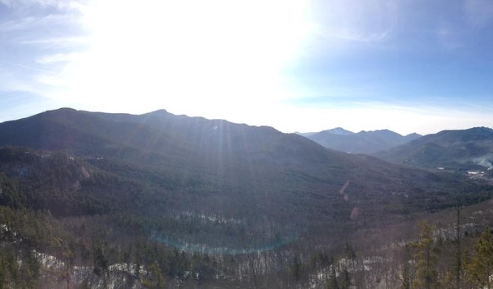 Baxter Mountain, a short hike with big views.