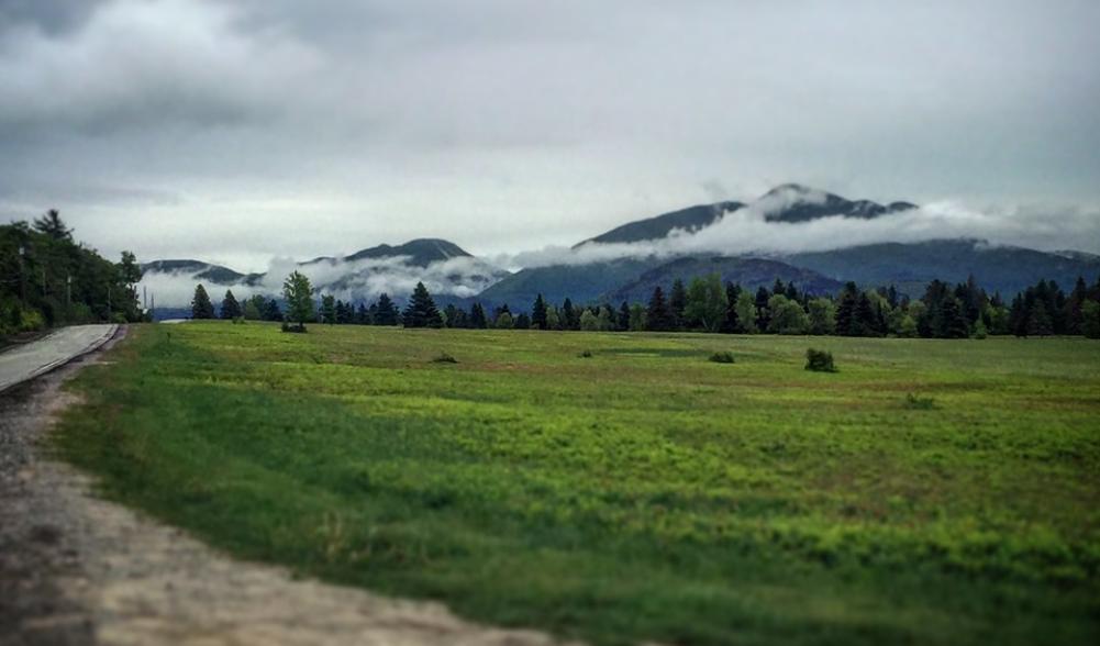 Adirondak Loj Road is the gateway to many hikes in the Eastern High Peaks, including the shortest route to Mount Marcy.