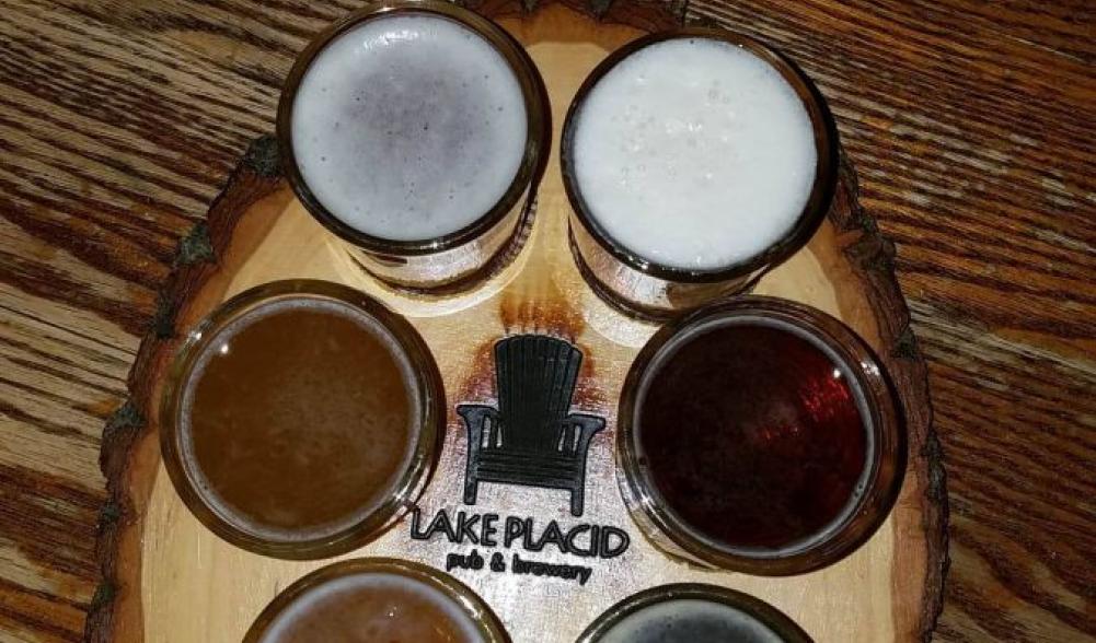 A sampler platter of six, delicious Pub brews!